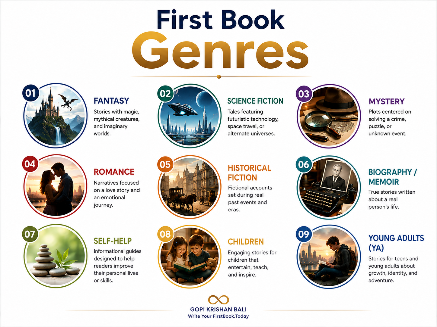 First Book Generes