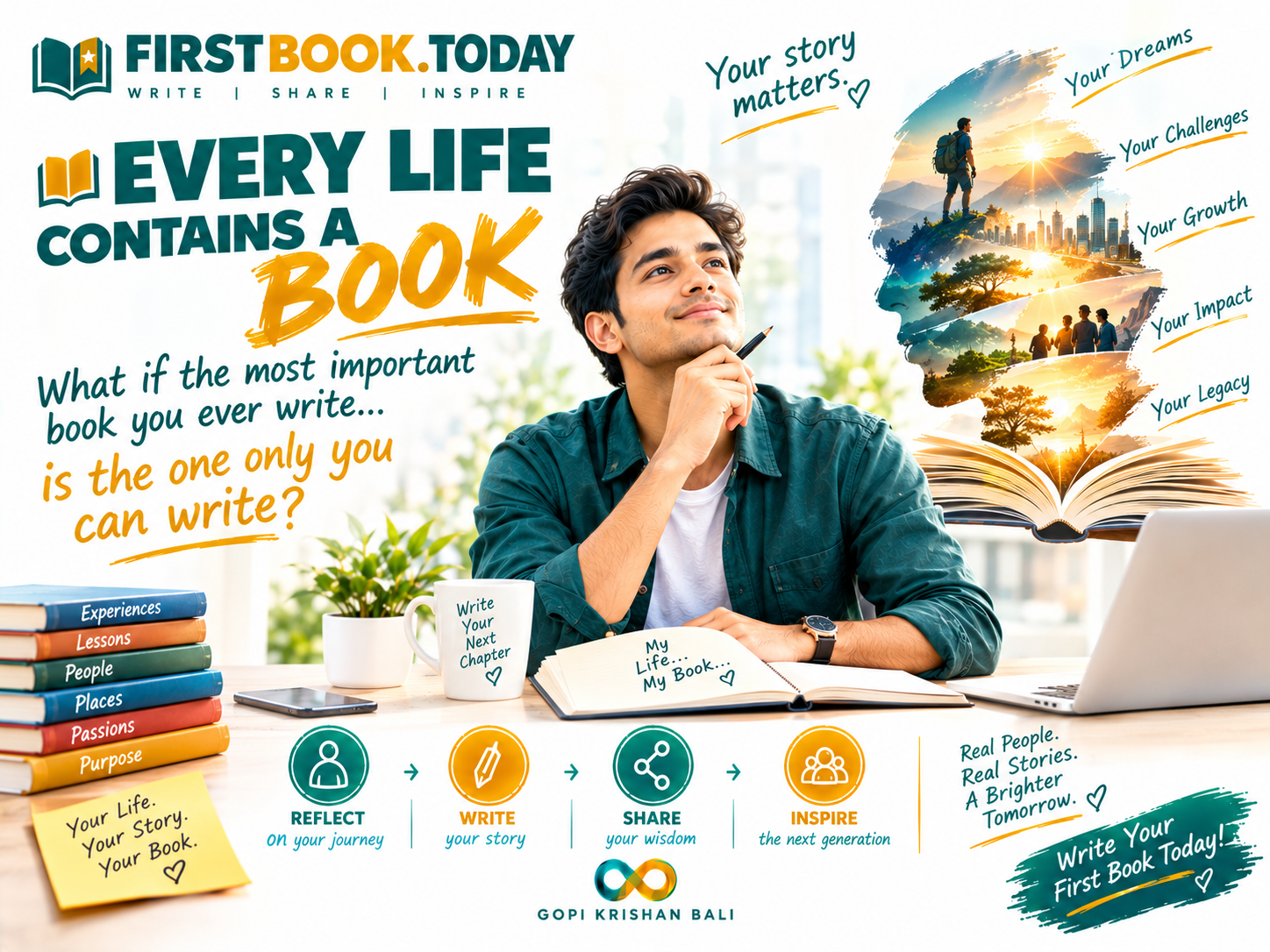 📖 EVERY LIFE CONTAINS A BOOK